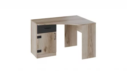 Детский стол Окланд ТД-324.15.03 Фон Черный/Дуб Делано