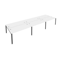 Рабочая станция на 6 раб.места Metal System Б.СМ-6.4 Белый/Антрацит