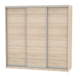 Шкаф-купе B-230х235х60-3(ДСС-D7D7D7)