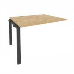 Проходной наборный элемент переговорного стола ONIX O.MP-NPRG-2 Тиквуд Светлый/Антрацит