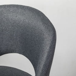 Кресло полубар Lars ПБ темно-серый/Линк