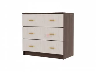 Комод в прихожую Анкор темный/Анкор светлый