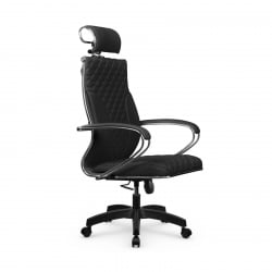 Кресло руководителя Metta L 2c 44C/K116 Infinity Easy Clean (MPES) Комплект 8 Черное