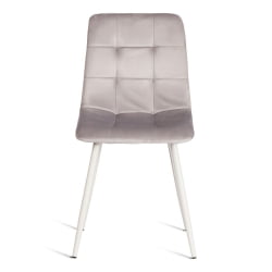 Стул CHILLY (mod. 7094-1) вельвет/металл, 44,5х52,5х86 см, pink (розовый) HLR39 / натуральный