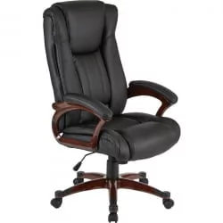 Кресло руководителя EChair-632 TR 470979 Чёрное