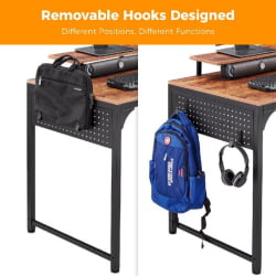 Компьютерный стол EUREKA ZX-SS120B-RBB Brown