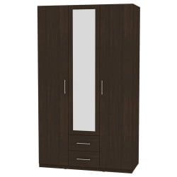 Шкаф распашный R-230х135х45-2-M(Венге)