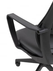 Кресло руководителя Chairman 545 экокожа Черный