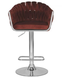 Стул барный DOBRIN MARCEL (винный велюр (MJ9-35)) 2 шт