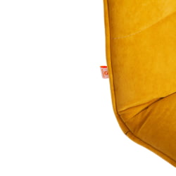 Компьютерное кресло ZERO велюр Clermon, горчичный, 170