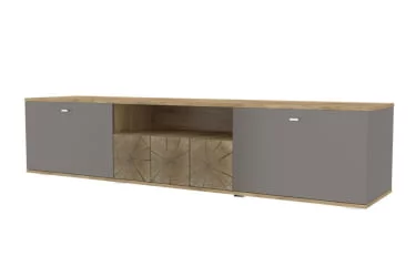 Тумба ТВ 2000 Фиджи ЛД.659.040.000 Дуб Золотой/Антрацит