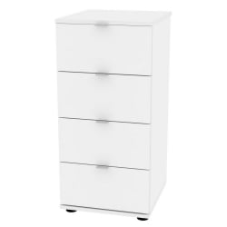 Комод Алиса(K3)856х401х459сторцевойручкой(Белый)