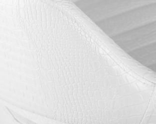 Стул барный ДОБРИН CХАРЛЙ (белый крокодил) 2 шт / DOBRIN CHARLY