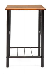 Тумба прикроватная PICCOLO Черный/красный дуб