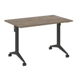Стол складной мобильный КС-Пулл КС.М-2.7 Тиквуд Темный/Антрацит / X-Pull X.M-2.7