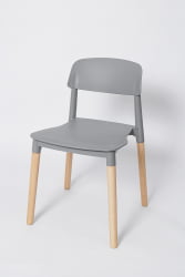 Стул со спинкой ОС-40 Темно-серый
