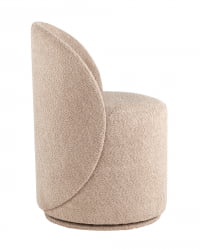 Пуф Loreen вращающийся букле Капучино