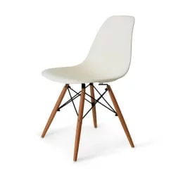 Стул пластиковый КСРФ-033-АВ Вхите / XRF-033-AW White