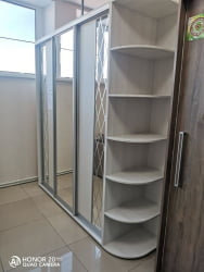 Угловая консоль к шкафам Акцент-Купе (3510) Выбеленное дерево