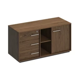 Тумба для оргтехники VELAR ВЛ 262 ДТ Дуб табачный