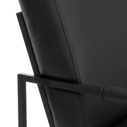 Черный диван Charli LUX Д/Чарли Люкс экокожа , Sharp Черный