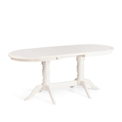 Стол COPPOLA бук, мдф, 140+40x80x77см, Ivory white