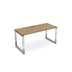 Стол рабочий, прямолинейный ГЛОСС ЛИНЕ НСР-О.005.1 Теаквоод / GLOSS LINE Teakwood