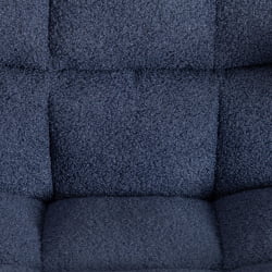 Кресло офисное Лугано ткань теддй, темно-синий / Lugano teddy,
