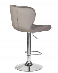 Стул барный DOBRIN BARNY Серый велюр MJ9-75
