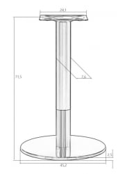 Обеденный стол DOBRIN LORENZO