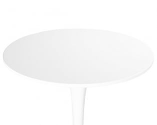 Стол барный MIA BAR (белая столешница, белое основание)