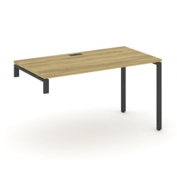 Стол надставка на опорную тумбу CONCEPT CN.OSN-002 Дуб Винченцо Антрацит