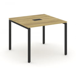 Стол переговорный (1 столешница) CONCEPT CN.PRG-011 Дуб Винченцо Черный