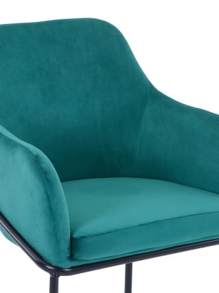 Стул Сандра велюр Изумрудный_6