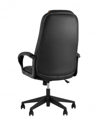 Геймерское кресло TopChairs ST-CYBER 8 черный/оранжевый_5