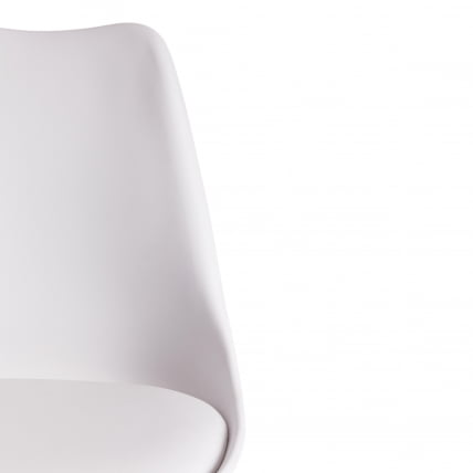 Стул барный TULIP BAR (mod. C1014H) пластик/дерево, 57 х 48 х 104 см, белый 018 /натуральный_5