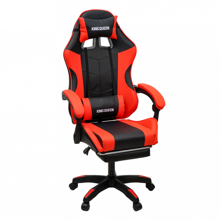 Кресло 840-1 KINGQUEEN, цвет черный/красный, 840-1-black-red_0