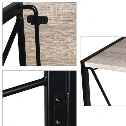 Стол на металлокаркасе BRABIX LOFT CD-002 Дуб антик_6