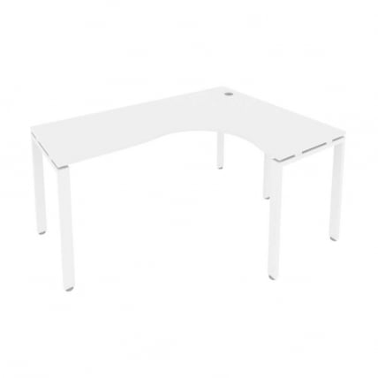 Стол письменный METAL SYSTEM Б.СА-4 Пр Белый_0