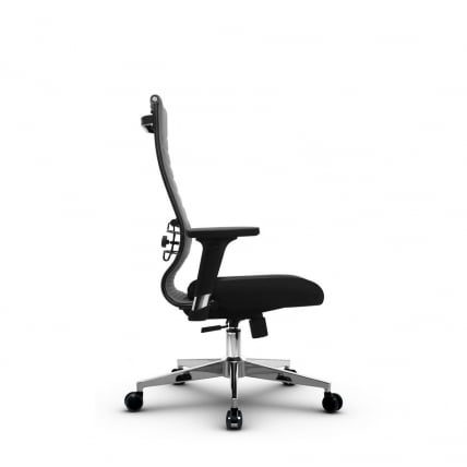 Кресло офисное МЕТТА B 2b 19/2D, Основание 17834 Комплект 3 Светло-серое Черное_1