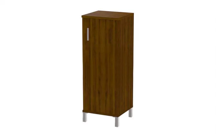 Стеллаж с дверью ДСП В421.6 L Орех Даллас_0