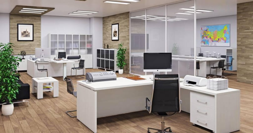 Стол руководителя YALTA LT-A20 Снежная Патина_2