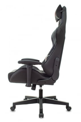 Кресло игровое ZOMBIE Thunder 1 черный/карбон_3