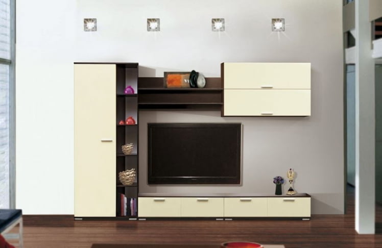 Гостинная Гармония-12 вар. №1 (Венге/ваниль)_0