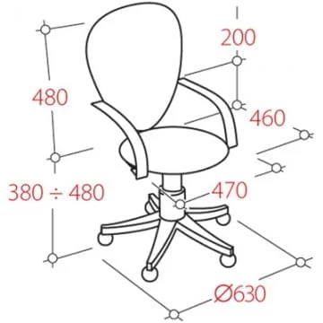 Кресло офисное UP_Prestige 19183 Черный_1