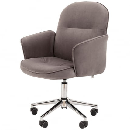 Офисное кресло CHAIRMAN HOME 130 велюр Серый_3
