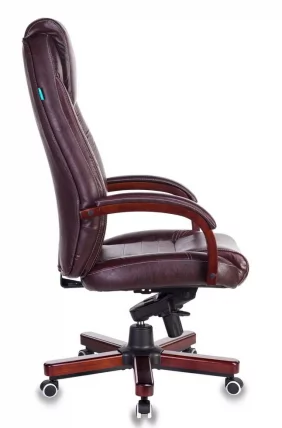 Кресло руководителя Бюрократ T-9923WALNUT/BROWN_2