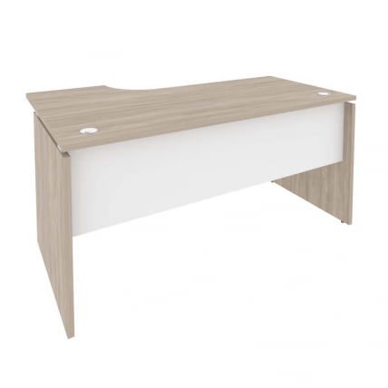 Стол эргономичный правый ONIX O.SA-1R Дуб Аттик/Белый_0