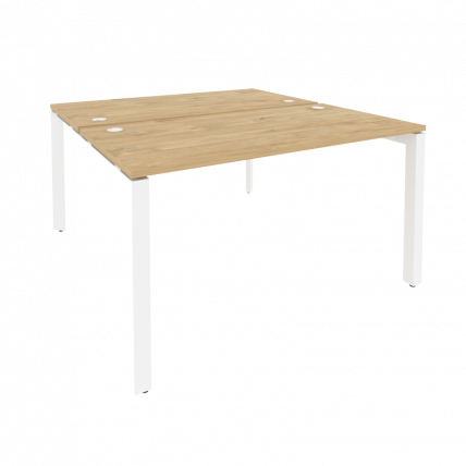 Рабочая станция на П-образном м/к ONIX O.MP-D.RS-2.3.7 Тиквуд Светлый/Белый_0