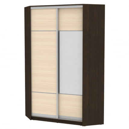 Шкаф-купе YA-230х1250-1(Венге-ДМ-D4D3)_0